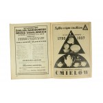 Kalendarz IKC na rok 1937 z pięknymi, kolorowymi reklamami m.in.: PKO, Polskiego Monopolu Tytoniowego, porcelany z Ćmielowa