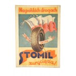 Kalendarz IKC na rok 1936 z pięknymi, korowymi reklamami m.in.: Stomil, piwo Okocim, PKO Pewność Zaufanie