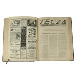 TÊCZA Illustrated weekly magazine. Semi-annual 1928, numbers 28 - 51