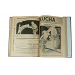 MUCHA satirical-political magazine, year 69 (1937), issues 1-6, 8-22, 24-53 [missing 7 and 23 for the set].