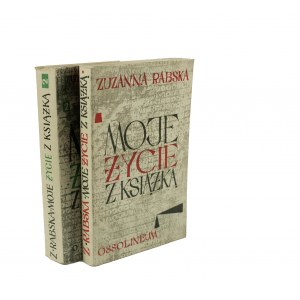 RABSKA Zuzanna - My life with a book, volume I - II, Ossolineum, Wrocław 1959, edition I.