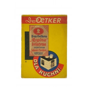 Dr. OETKER Regina silver quality ground gelatin for the kitchen - a commercial with various recipes in which the advertised gelatin can be used