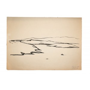 SKUPIN Richard Yugoslavia, ink, signed Skupin 1968, f. 69.5 x 49.5cm