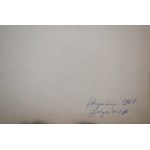 SKUPIN Richard Jugoslávie, tuš, sign. Skupin 1968, f. 69,5 x 49,5 cm