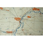 Mapa PETROWSKOJE [Svetlograd], Rosja, kraj stawropolski, Kaukaz, stan na 1941, poprawiana w I.1943r., skala 1:300.000, f. 75 x 50cm