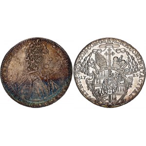 Austrian States Olmutz 1 Taler 1725 Collectors Copy