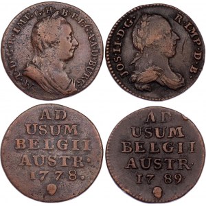 Austrian Netherlands 2 x 1 Liard 1778