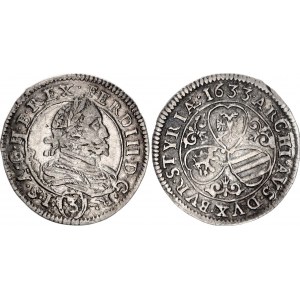 Austria 3 Kreuzer 1633