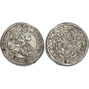 Austria 3 Kreuzer 1700 IA