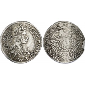 Austria 15 Kreuzer 1663 CA