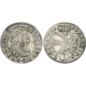 Austria 3 Kreuzer 1685