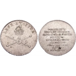 Austria Silver Coronation Medal 1790