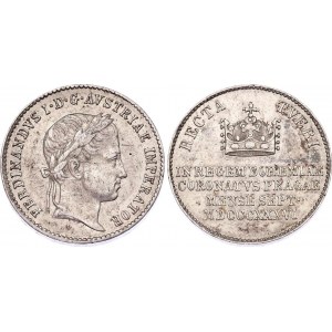 Austria Silver Coronation Medal 1836 Big