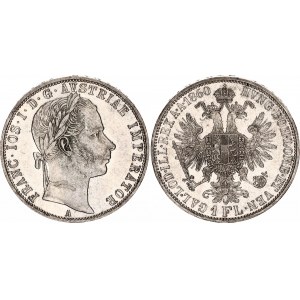 Austria 1 Florin 1860 A