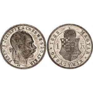 Hungary 1 Forint 1888 KB