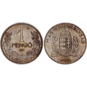Hungary 1 Pengo 1938 BP