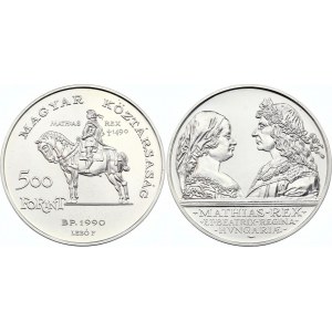 Hungary 500 Forint 1990 BP