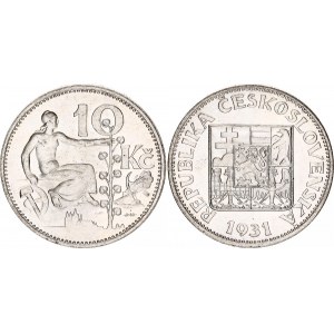 Czechoslovakia 10 Korun 1931