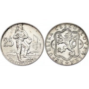 Czechoslovakia 25 Korun 1954