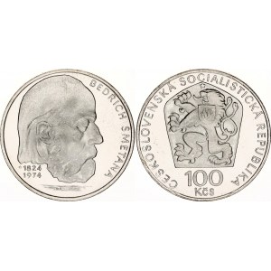 Czechoslovakia 100 Korun 1974 PROOF