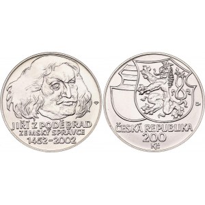 Czech Republic 200 Korun 2002
