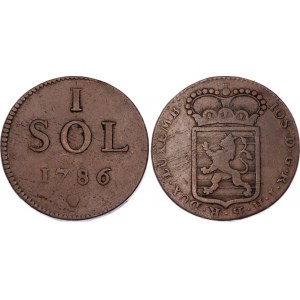 Luxembourg 1 Sol 1786