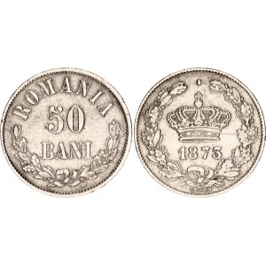 Romania 50 Bani 1873