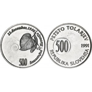 Slovenia 500 Tolarjev 1991