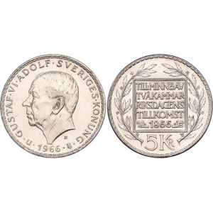 Sweden 5 Kronor 1966