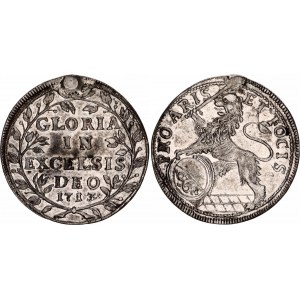 Switzerland Zurich Silver Shooting Medal GLORIA IN EXCELSIS DEO / PRO ARIS ET FOCIS 1713