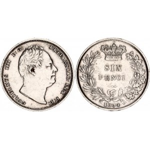 Great Britain 6 Pence 1834