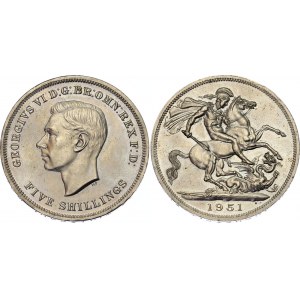 Great Britain 5 Shillings 1951