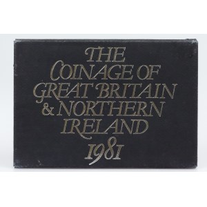 Great Britain Royal Mint Proof Coin Set 1981