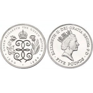 Great Britain 5 Pounds 1990 (ND)
