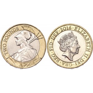 Great Britain 2 Pound 2016