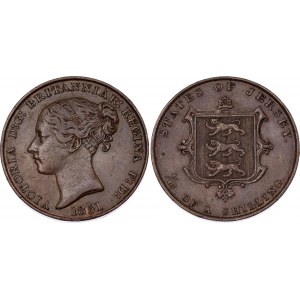 Jersey 1/13 Shilling 1851