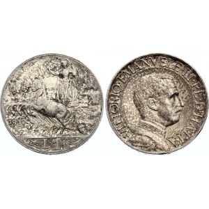 Italy 1 Lira 1910