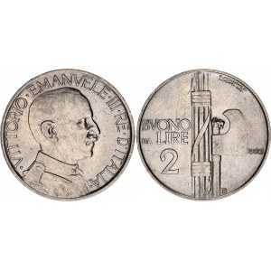Italy 2 Lire 1925 R