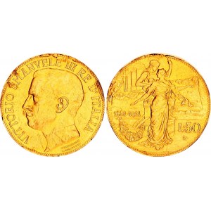 Italy 50 Lire 1911 (ND) R
