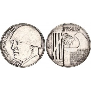 Italy 100 Lire 1943 MCMXLIII Fantasy Coinage