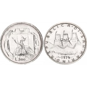 San Marino 500 Lire 1976 R