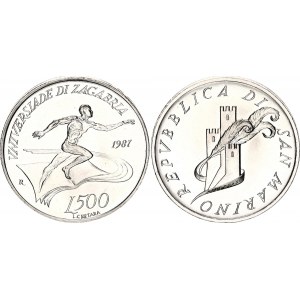 San Marino 500 Lire 1987 R