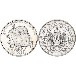San Marino 500 Lire 1990 R