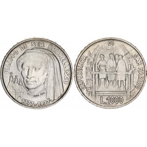 San Marino 1000 Lire 1977 R