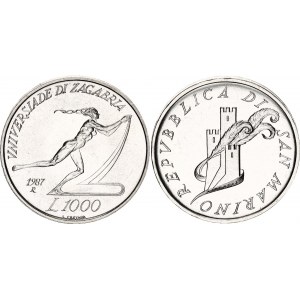 San Marino 1000 Lire 1987 R