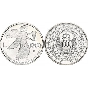 San Marino 1000 Lire 1990 R