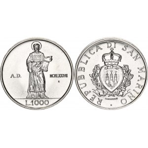 San Marino 1000 Lire 1998 R