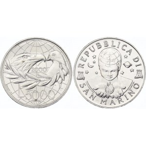 San Marino 5000 Lire 2000 R