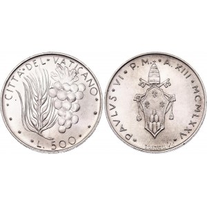 Vatican 500 Lire 1975 (XIII)