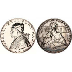 Vatican Silver Medal Pope John XXIII 1960 AN III MCMLX